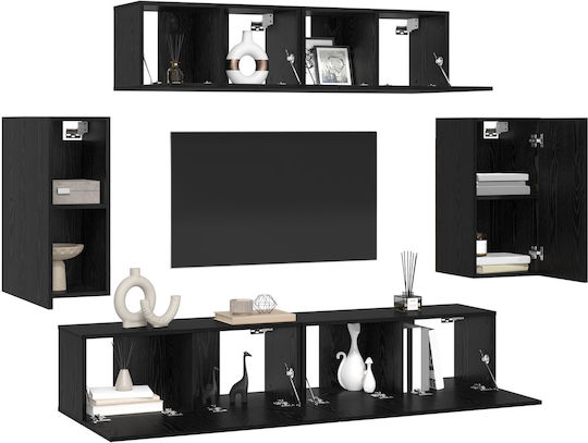 Животно помещение ТВ единица Black Oak Д80xШ30xВ30.5бр