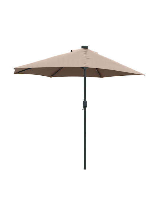 Umbrelă Suspendată Din Aluminiu Maro 2.23x2.23xÎnălțime 2.23m
