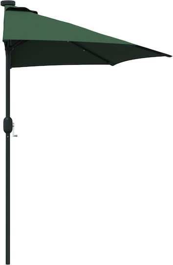 Hanging Aluminum Garden Parasol Green 2.23x2.23xHeight 2.23m