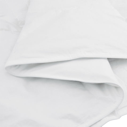vidaXL Tagesdecke Einzelbett White 140x220cm