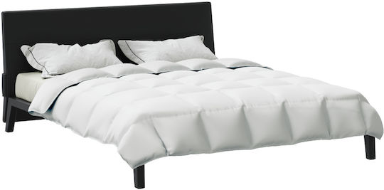 vidaXL Κουβερλί Υπέρδιπλο Λευκό 240x200cm
