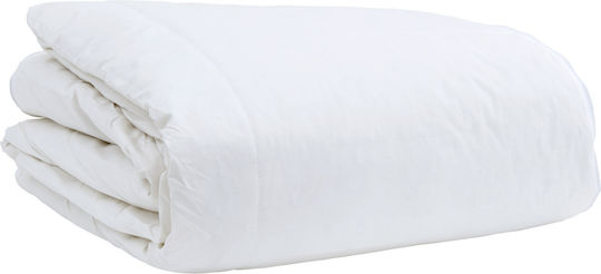 vidaXL Coverlet King Size White 260x220cm