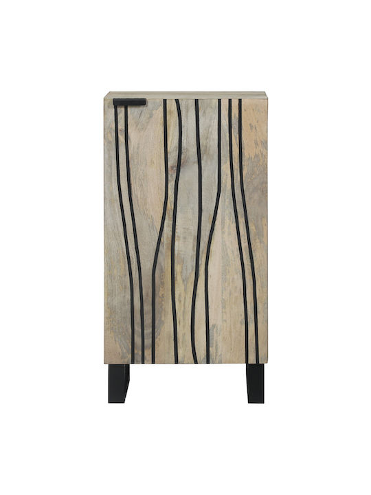 Eingangsmöbel mit Schrank White and Black 40x33.5x75cm