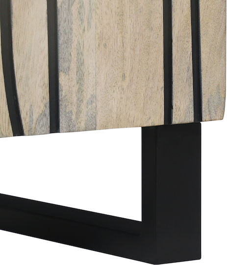 Eingangsmöbel mit Schrank White and Black 40x33.5x75cm