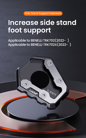 Loboo Cjc671 Benelli Trk702 Side Stand Support Extension