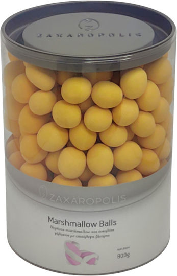 Zaxaropolis Бадеми Marshmallow Balls във Форма Класически с Вкус Портокал Оранжев 800гр