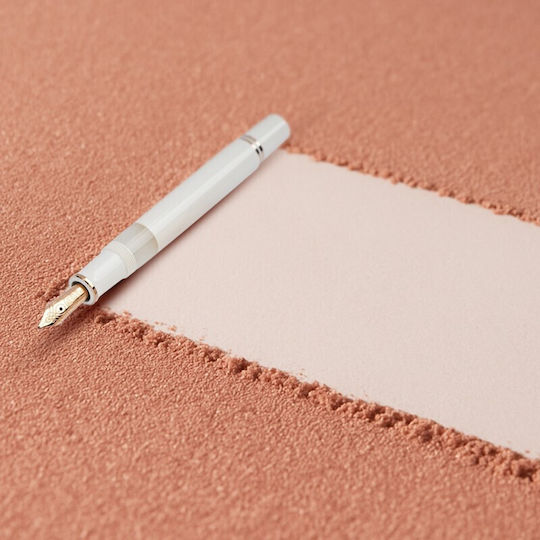 Pelikan Souverän M600 White Rose Gold Special Edition Fountain Pen 4012700827449 Extra Fine 14k Nibs