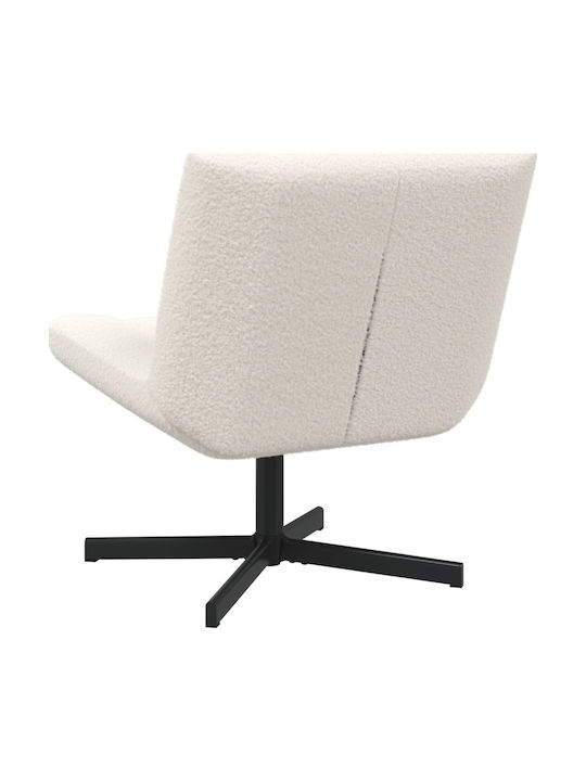 Stuhl in Beige Farbe 63x75x76cm 1Stück
