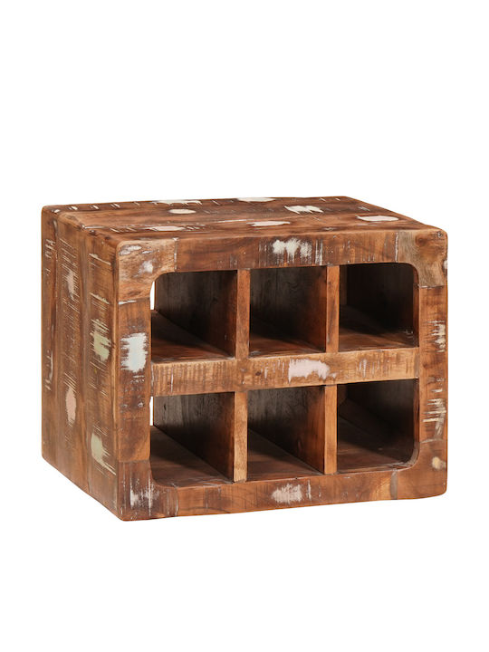vidaXL Επιδαπέδια Κάβα Ποτών Ξύλινη Καφέ 44x30x35εκ.