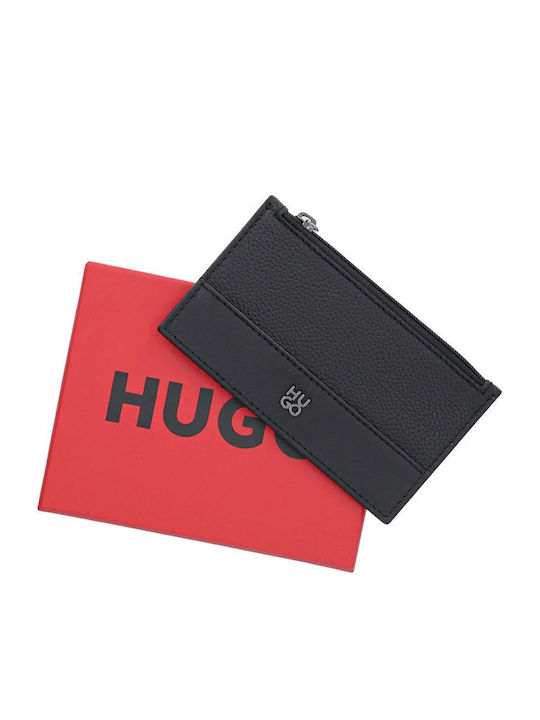 Leather Men's Wallet Cards Black