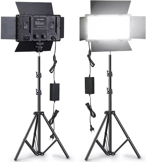 Continuous Light Studio Kit Φωτισμού 3 Φωτιστικών 50W 3200 - 5600K