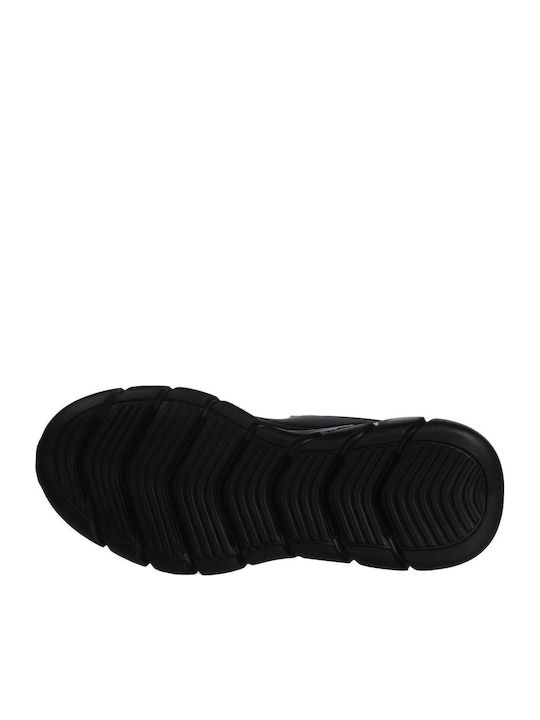 Bobs B Flex Ανδρικά Sneakers Μαύρα