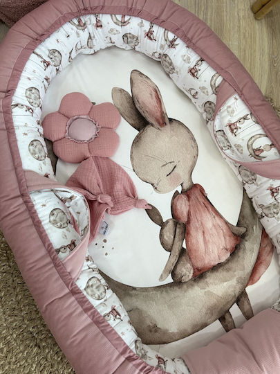 Velvet White Baby Nest