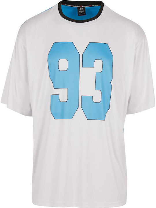 Tricou Bright White/aquarius