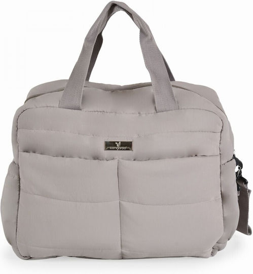 Cangaroo Shoulder/Hand Diaper Bag Gray 45x17x35cm.