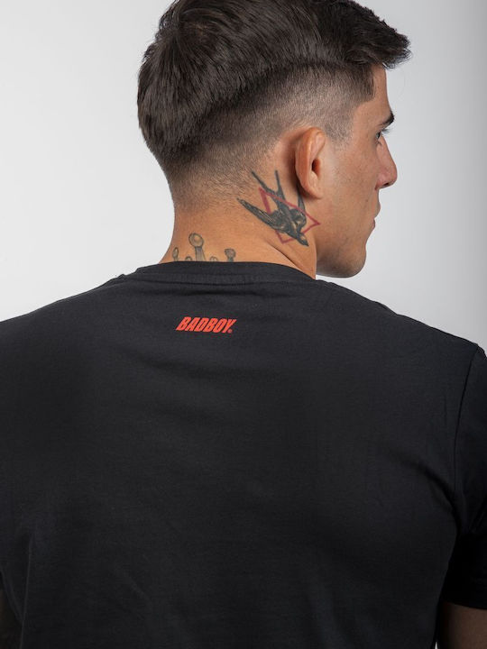 T-Shirt Black, White, Red