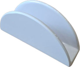 Novatex Serviettenhalter Weiß 14x4.5x6.5cm 12-382