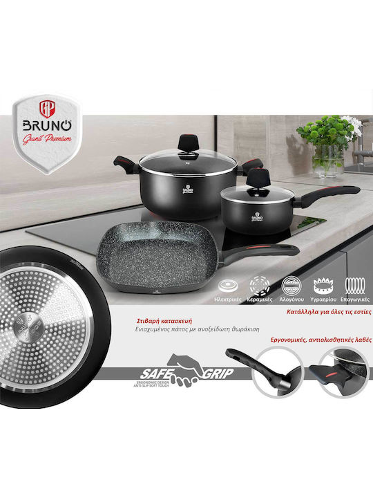 Bruno Grill made of Aluminum with Non-Stick Coating