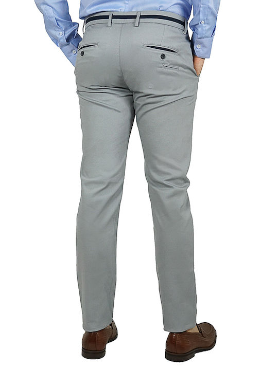 Men's Trousers Elastic Regular Fit Grey