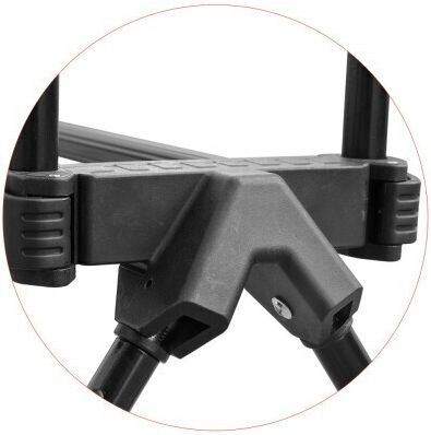 Baracuda Rp12sp Rod Pod 4 Fishing Rod Holders Black