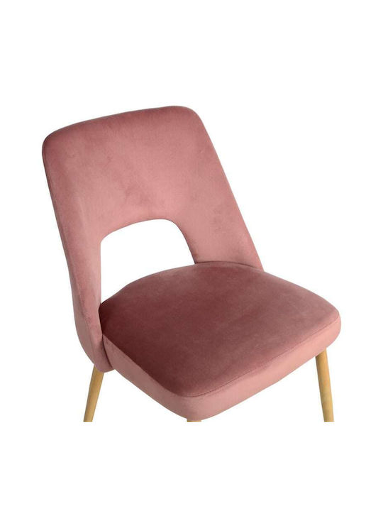 Murde Dining Room Velvet Chair Rotten Apple 48.5x61x89cm