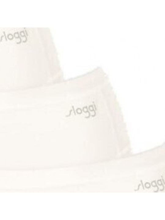 Βαμβακερά Дамско Слип 3Pack White