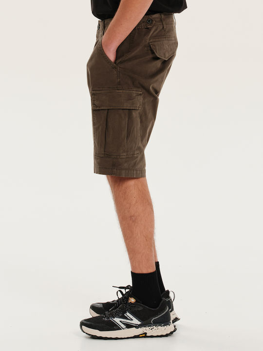 Ανδρική Βερμούδα Army Green