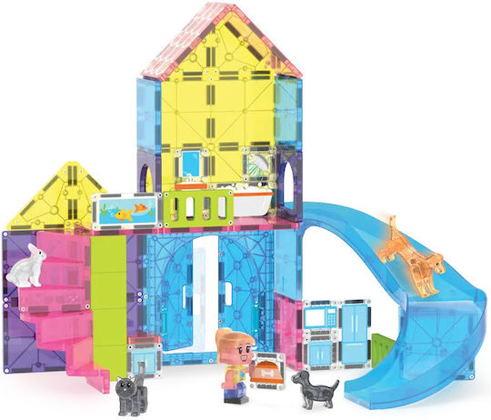 Magna-Tiles Jucărie Magnetică De Construcție Pentru Copii 3+ Ani