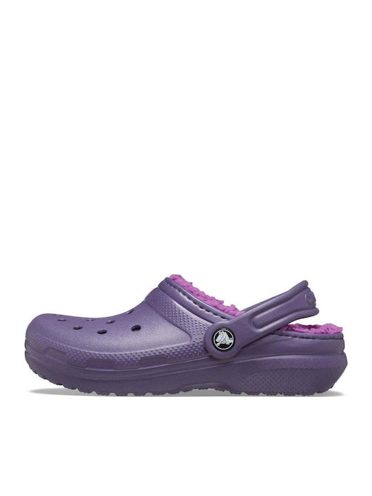 Детски Чехли Лилав Classic Lined Clog