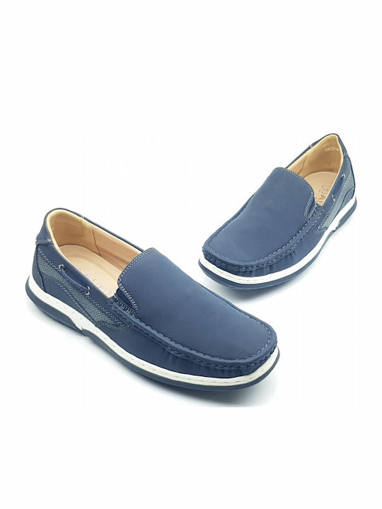 Ανδρικά Loafers σε Μπλε Χρώμα