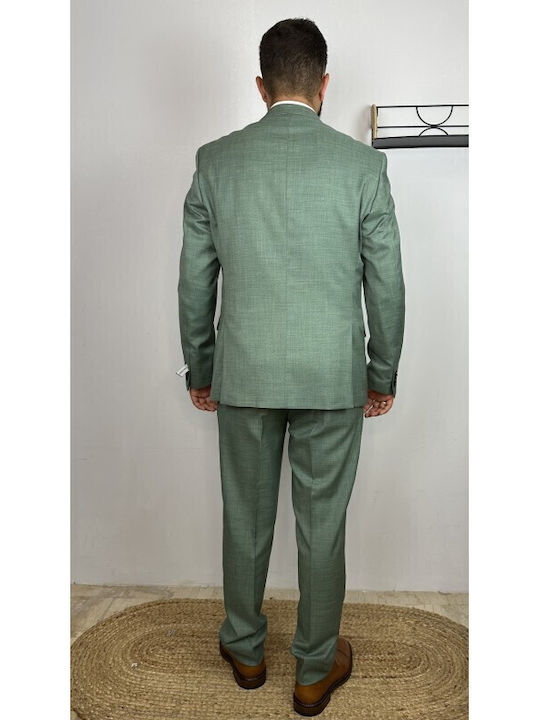 Men's Summer Suit Green