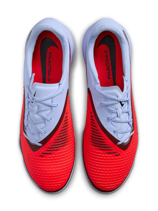 Nike Phantom 6 Low Acad Tf Футболни Обувки с Гумена Подметка Червен
