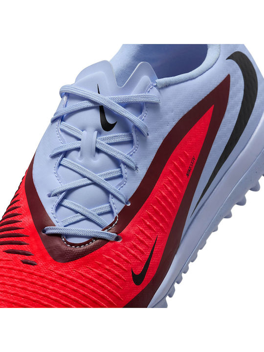 Nike Phantom 6 Low Acad Tf Футболни Обувки с Гумена Подметка Червен