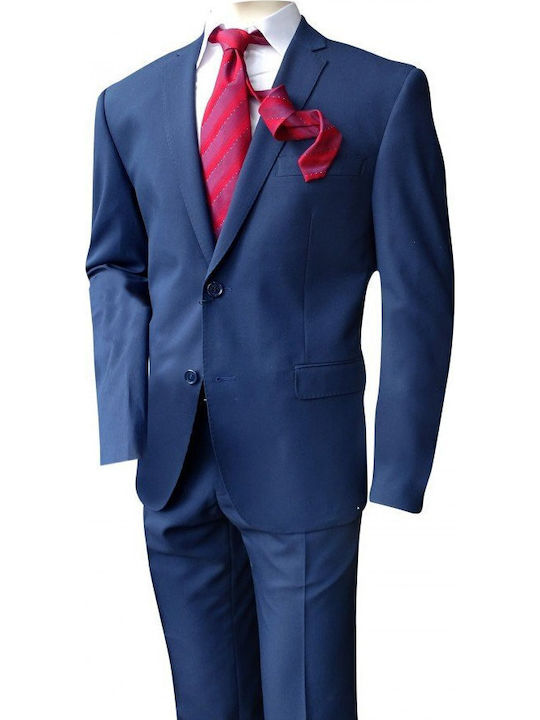 Winter Herrenanzug Royal Blue