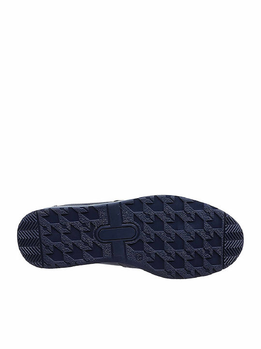 Leder Herren Freizeitschuhe Anatomisch Blau