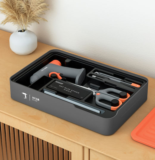 Deli Tabakdose mit 7 Werkzeugsatz für Elektriker
