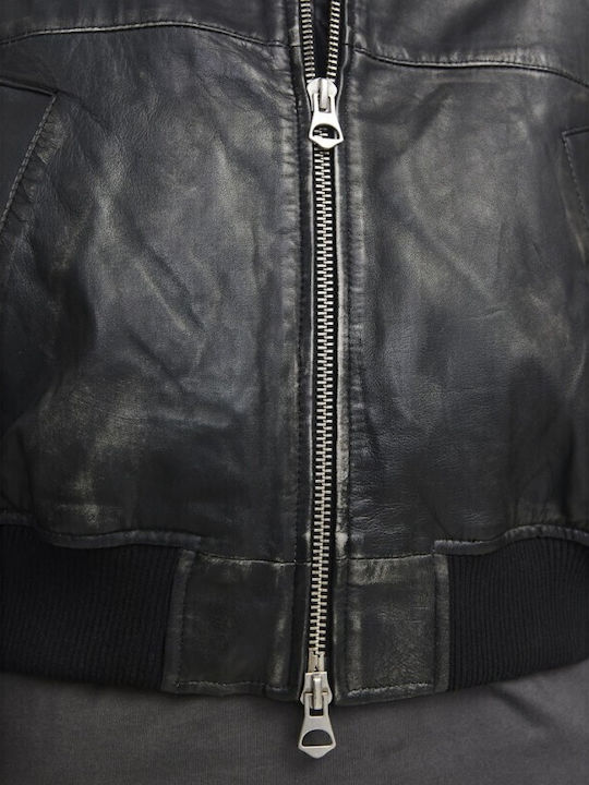 Leather Jacket Black