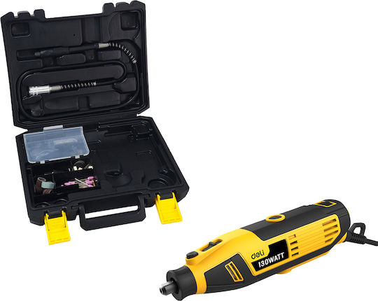 Deli Electric Rotary Multi Tool 130W with Speed Control DL-DM03-E1