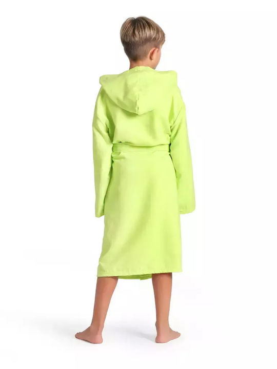 Arena Zeal Jr 009042-610 Kids Swimming Bathrobe White