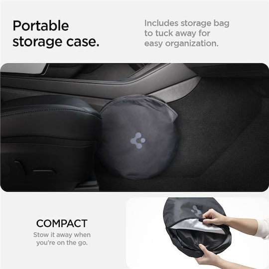 Spigen Tesla Car Front Windshield Sunshade Black Tesla Model X