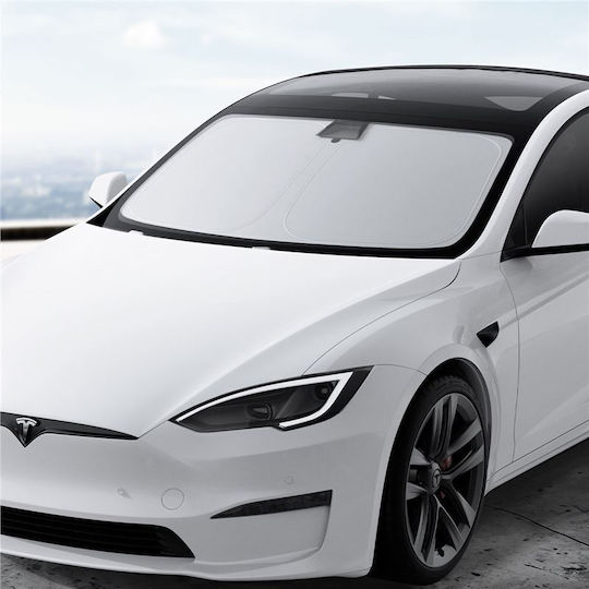 Spigen Tesla Car Front Windshield Sunshade Black Tesla Model S