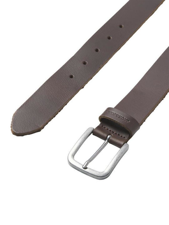 Herren Gürtel Leder Braun
