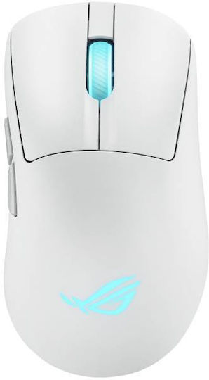 Asus ROG Keris II Origin Ασύρματο Gaming Ποντίκι 42000 DPI Moonlight White