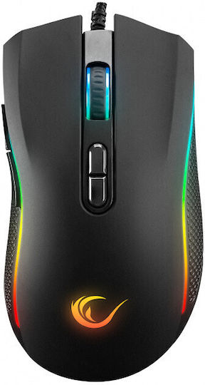 Rampage SMX-R44V2 RGB Gaming Ποντίκι 12800 DPI Μαύρο
