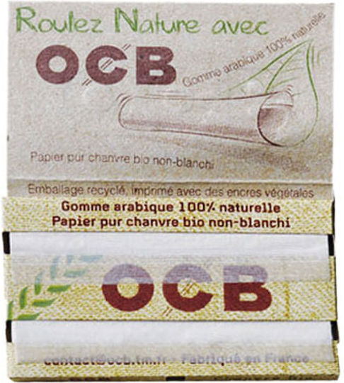 Ocb Хартия За Търкаляне Organic Hemp Двойна С Тръбички