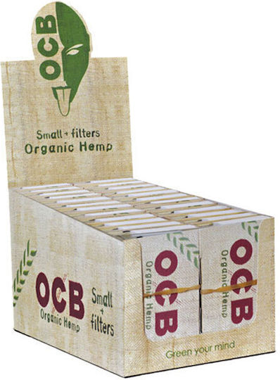 Ocb Хартия За Търкаляне Organic Hemp Двойна С Тръбички