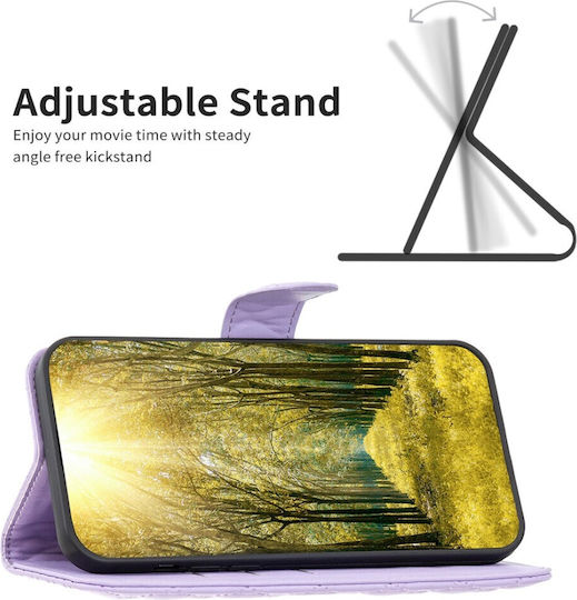 Binfen Back Cover Μαγνητικό Μωβ (Galaxy A13 5G)