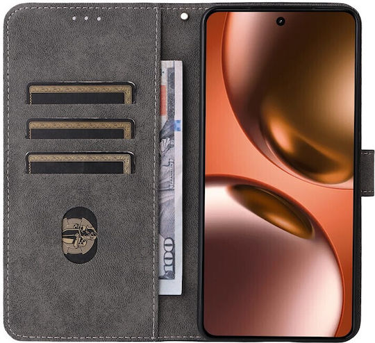 Mad Mask Back Cover Leather Magnetic Brown (Realme GT 7)