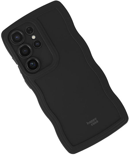 HappyCase Back Cover Silicone Black (Galaxy S24 Ultra)