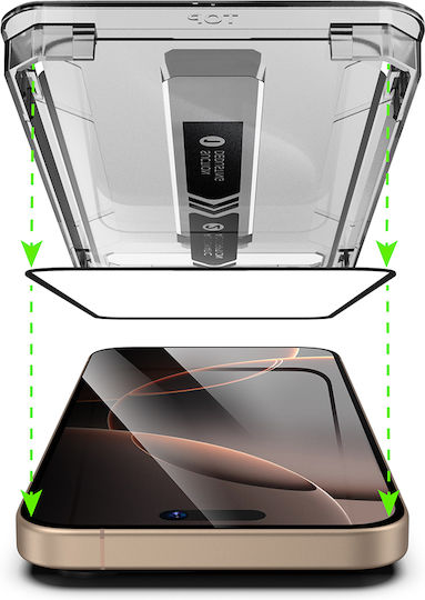 Techsuit Privatsphäre Gehärtetes Glas (iPhone 11)